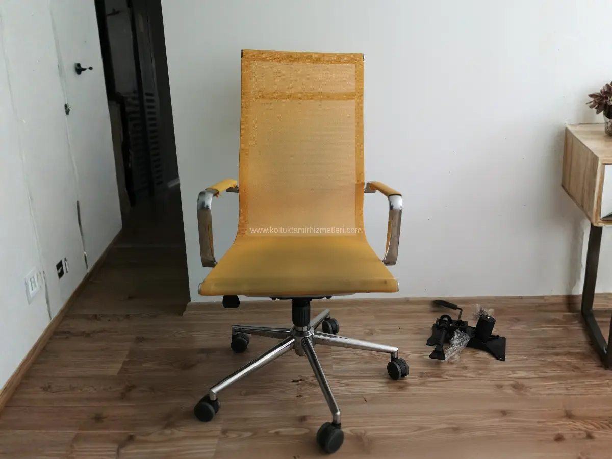 taksim'de ofis koltuğu mekanizma işlem sonu