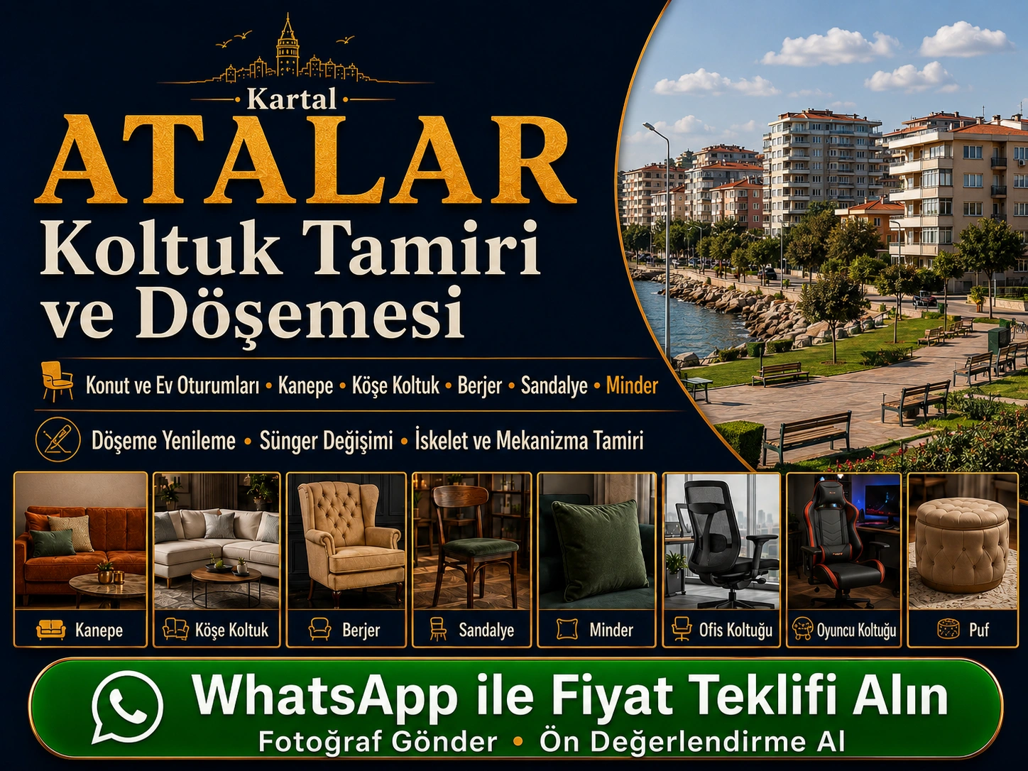 Atalar Koltuk Tamiri ve Döşemesi