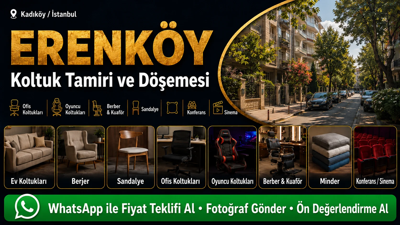 Erenköy Koltuk Tamiri ve Döşemesi