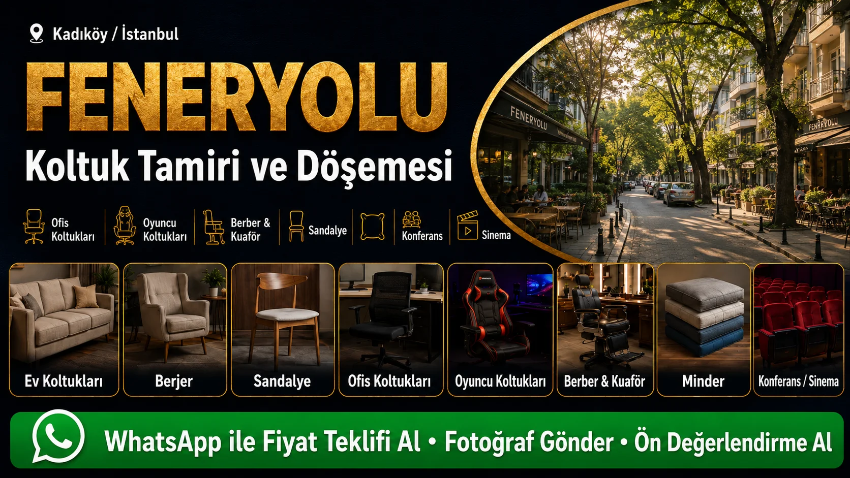 Feneryolu Koltuk Tamiri ve Döşemesi