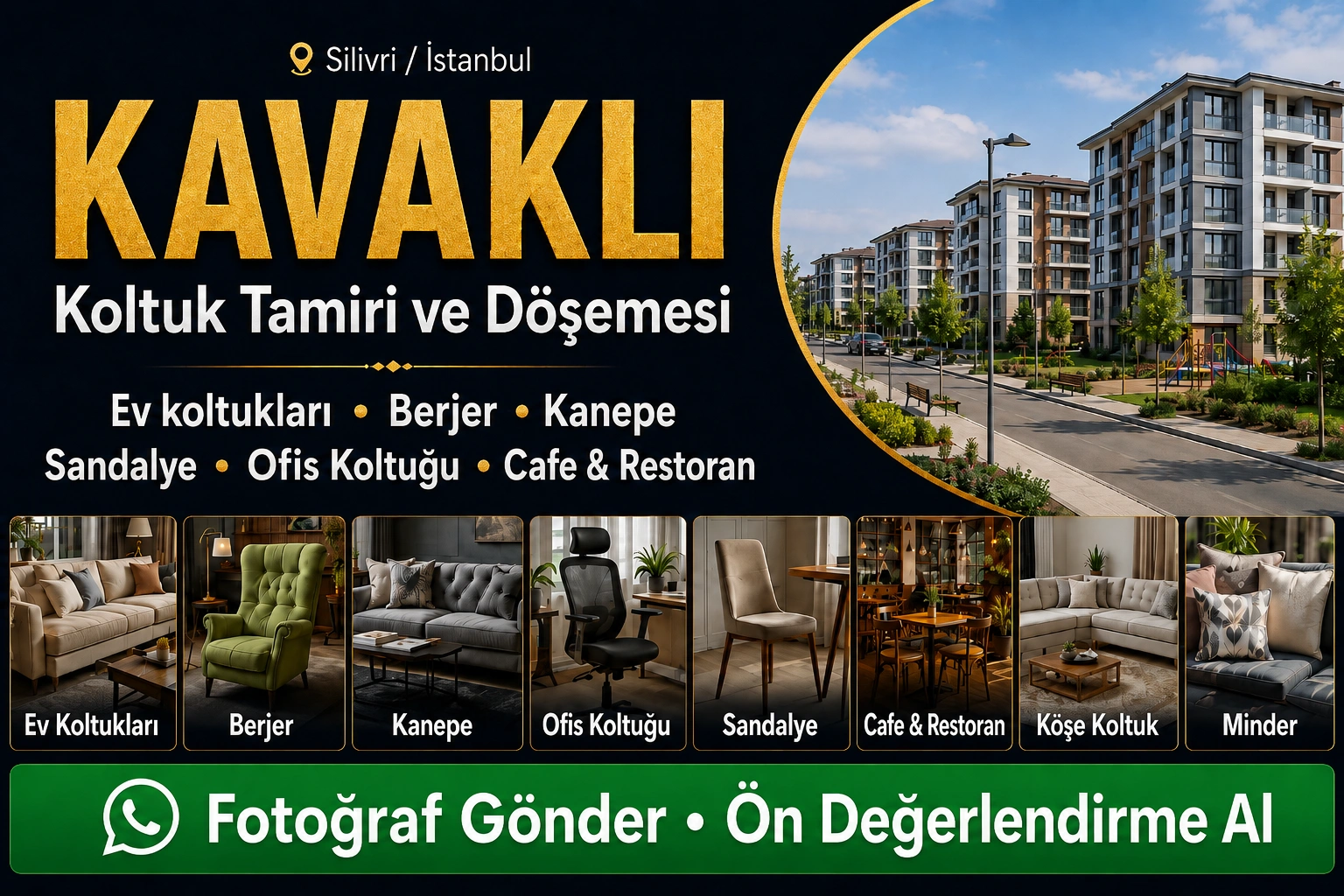 Kavaklı Koltuk Tamiri ve Döşemesi