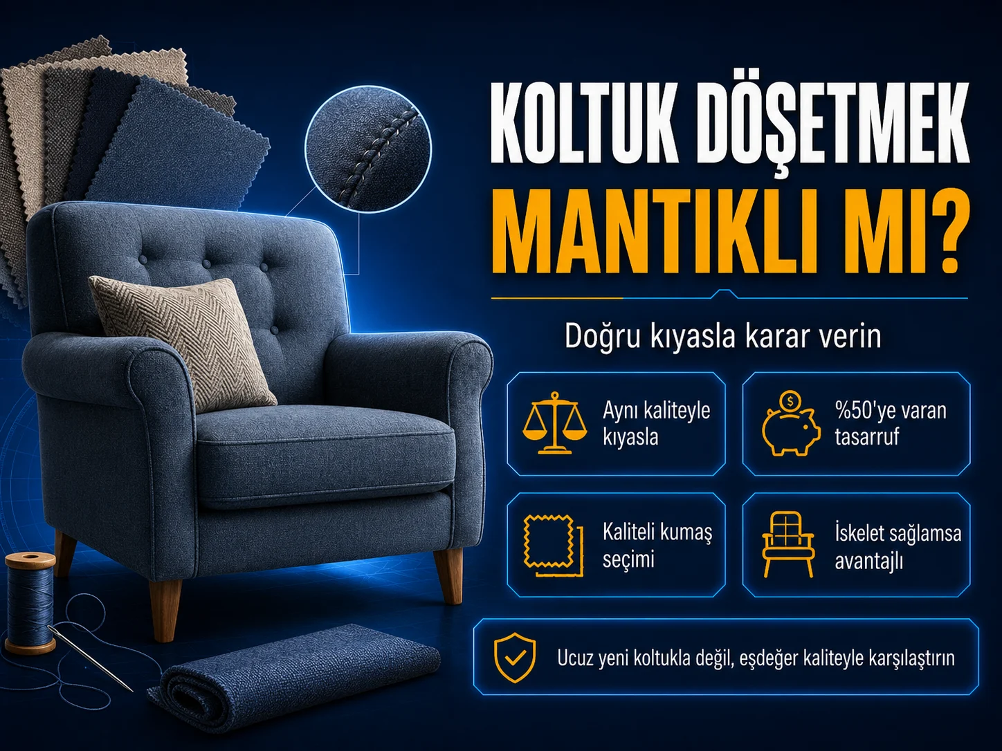 koltuk döşeme mantıklı mı?
