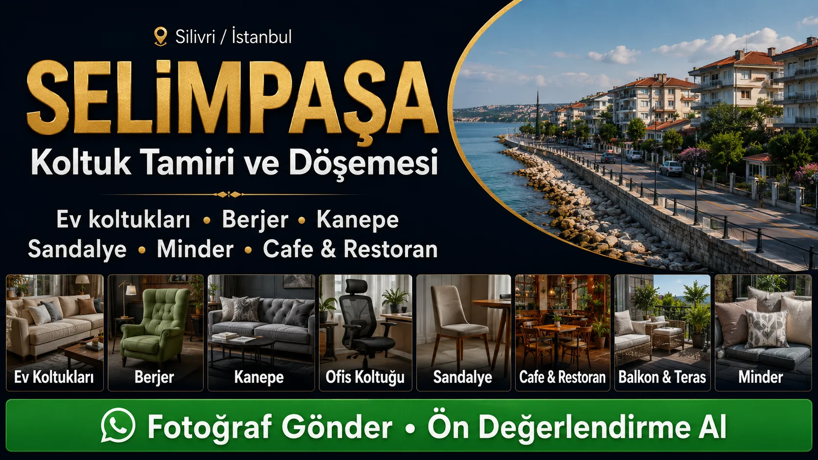 Selimpaşa Koltuk Tamiri ve Döşemesi
