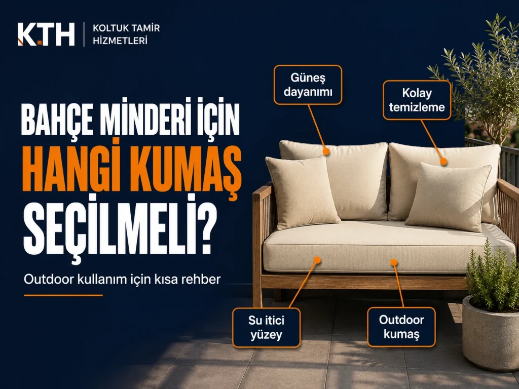 Bahçe Minderi İçin Hangi Kumaş Seçilmeli?