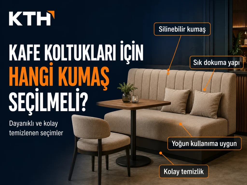 kafe koltuğu kumaş seçimi