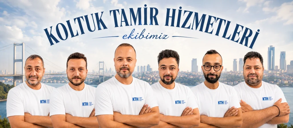koltuk tamir hizmetleri ekibi