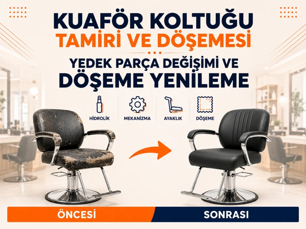 Kuaför Koltuğu Tamiri kartvizit