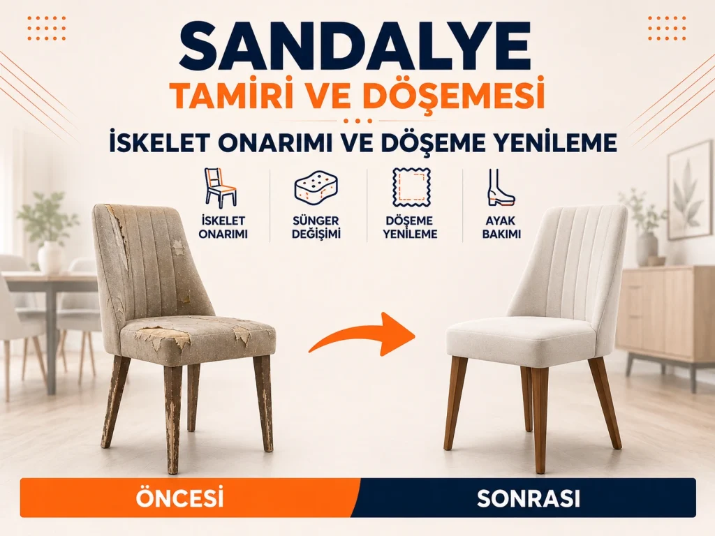 Sandalye Tamiri kartvizit