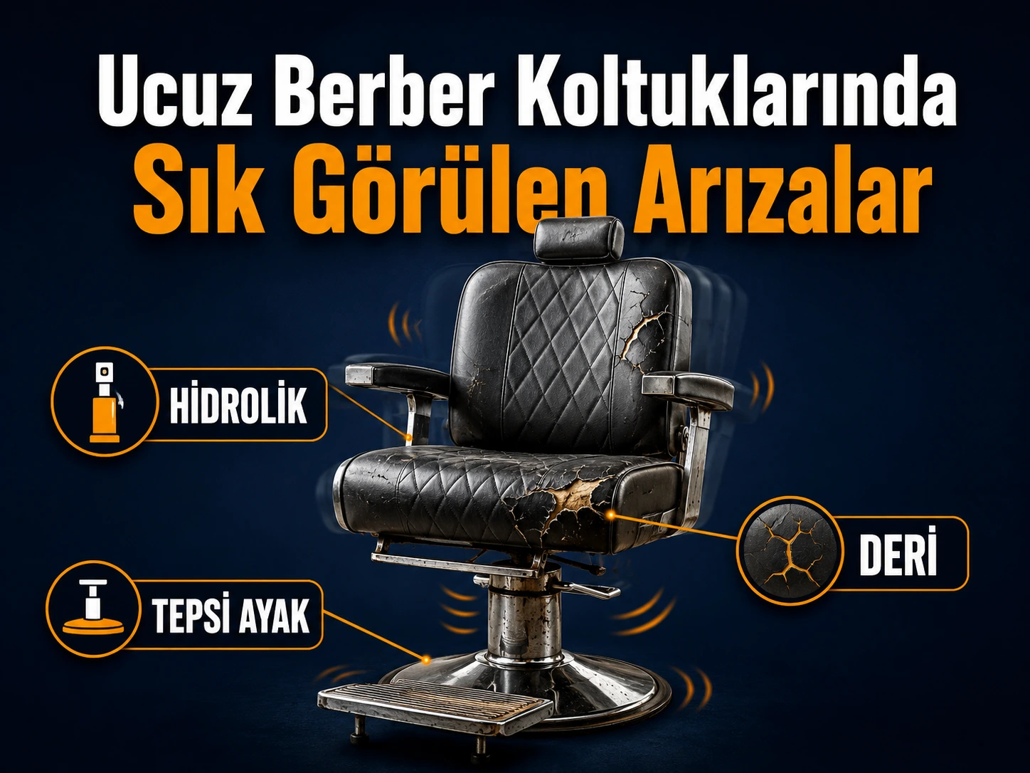 ucuz berber koltuğu arızaları